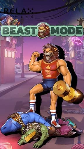 Beast Mode เกมสล็อตทดลองเล่นฟรี relax gaming ทดลองเล่น 2022