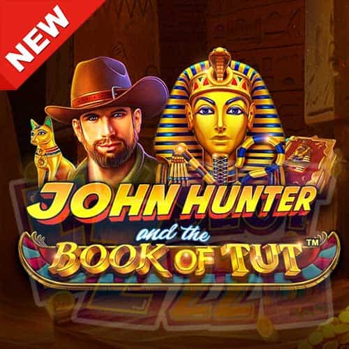 Banner John Hunter and the book of Tut Megaways ทดลองเล่นสล็อต ค่าย Pragmatic Play เกมใหม่มาแรง2023